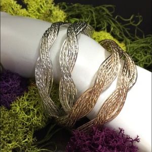 Braided Wire Bracelet